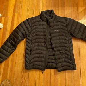 Marmot Black Packable Quilted Down Jacket